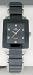 Oniss Women's Caprice II Black Ceramic Watch w/ SS trim on603-l-blk