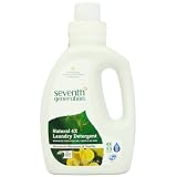 Seventh Generation Liquid Laundry 4x, Geranium Blossom and Vanilla, 2 Count