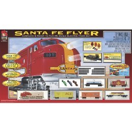 Lionel 30091 Santa Fe 0-8-0 Steam Freight Train Set