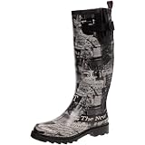 Jardy Newspaper Bottes de pluie femme