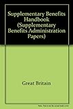 Supplementary benefits handbook