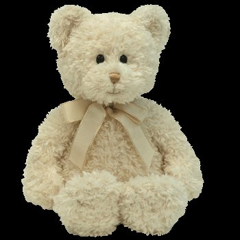 414hbCs XWL Ty Classic   12 Inch Teddy Bear Plush   Bernaise