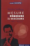 acheter livre occasion Nicolas Sarkozy : Mesure et démesure du discours (2007-2012)