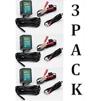 3 PACK Battery Tender Junior Jr. 12V Battery Trickle Charger 12 Volt