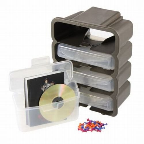 Stackable Storage Cabinet Organizer File Cabinet For Photos Cds