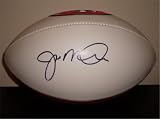 JOE MONTANA SIGNED AUTOGRAPHED SAN FRANCISCO 49ERS LOGO FOOTBALL W/ HOLOGRAM + COA