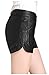 Lotsyle Women's Faux Leather Shorts PU Pants