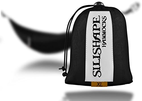Camping Hammock - ULTRALIGHT • 100% MONEY BACK GUARANTEE • Longest Single or Double Size on The Market • TÜV Tested Ultra Resistant • 6 Stunning Colors by Silishape Hammocks