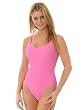 Pink Swimsuit 1 Piece Sexy Swim wear Caribbean Sand Sizes 10 or 14