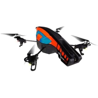 Parrot AR.Drone 2.0 Radio Control Quadricopter With Outdoor Hull (Orange/ Blue)