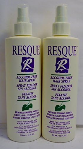Resque Alcohol Free Hair Spray 12oz (2 Pack)