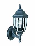 Thomas Lighting Sl9120-7 Covington One-Light Outdoor Wall Lantern, Matte Black