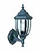 Thomas Lighting Sl9120-7 Covington One-Light Outdoor Wall Lantern, Matte Black