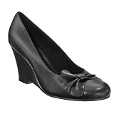Xhilaration® Susanna Suede Wedges - Black