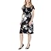 Liz Lange® for Target® Maternity Floral Print Knit Short Sleeve Dress - Black/White -visli Cheap Deals