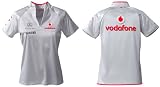 2009 Vodafone McLaren Mercedes Ladies Team T-Shirt in Red and Silver