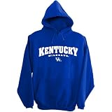 Cadre Athletic Kentucky Wildcats Embroidered Felt Hooded Sweatshirt