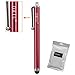 Galaxy S4 Case,OMIU(TM)Luxury Fashion Camellia Pendant Rhombus Handbag Metal Chain Style Superior Soft PU Leather Grid Purse Wallet Case Cover For Samsung Galaxy S4 i9500(Red),Sent Screen Protector+Stylus+Cleaning Cloth