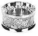 Silver Plated Ornate Wine Coaster - Grapes & Leaves - Boxed Gift Idea!