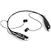 HITTIME Wireless Bluetooth Stereo Music Headset Universal Neckband HV-800 for cellphone (black)