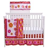 Zheng Zhang Malibu Baby 4-pc. Crib Bedding Set
