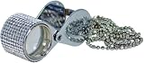 Clear Crystal Jeweled Jeweler's Loupe