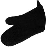 Terry Oven Mitt - Black