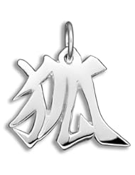 Sterling Silver Japanese/Chinese "Fox" Kanji Symbol Charm
