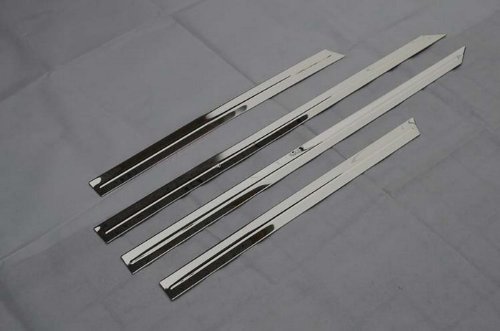 Auto Stainless Steel Body Door Side Molding Trim Chrome 4pcs fit for VOLVO XC60 2010 2011 2012