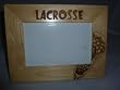 Lacrosse Laser Engraved 4x6 Picture Frame