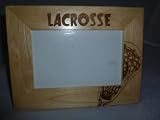 Lacrosse Laser Engraved 4x6 Picture Frame