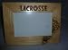 Lacrosse Laser Engraved 4x6 Picture Frame