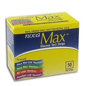 Nova Max Test Strips (50ct)