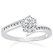 .80 Ct Round IDEAL CUT Diamond Engagement Ring SI3 14K