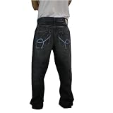 Marc Ecko - New Ecko Unlimited Mens Washed Dark Blue Baggy Fit Jeans (0302201301884)