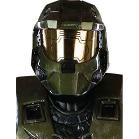 Rubies Costume Halo 3 Deluxe Master Chief Mask with Working Searchlights