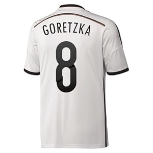Adidas Goretzka #8 Germany Home Jersey Wolrd Cup 2014 (L)