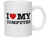 Kaffeebecher I love my computer