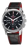 Zenith Men's 03.2115.400/21.C703 El Primero Captain Black Chronograph Dial Watch