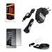 Zune HD 16GB 32GB Accessories. Premium Accessory Kit for Zune HD: Skin Case + USB Car Auto Charger + USB Wall Home Travel Charger + Highspeed USB Retractable Cable + Screen Protector + Crazyondigital Neck String