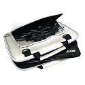 CaseCrown Double Memory Foam Netbook Case with Shoulder Strap (Metallic Silver) For Samsung NC10-14GB 10.2-Inch Netbook
