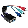 Hama - F3043186 - Adaptateur VGA Femelle / 3 RCA m&hellip de Hama