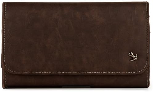 Premium Large Leather Holster Pouch Case for Xiaomi Mi 4 Smartphone