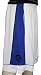 Nike Men's Lebron James Dri-Fit Basketball Shorts White & Blue 397669-102