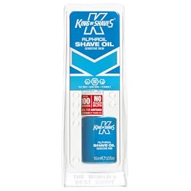 King Of Shaves K-Series AlphaOil Shaving Oil for Sensitive Skin - 15 ml