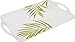 Corelle Coordinates by Reston Lloyd Melamine Rectangular Serving Tray with Handles, Bamboo Leaf