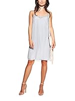 Laura Moretti Vestido Seda (Gris Perla)