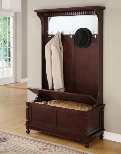 Powell Hall Tree with Storage Bench