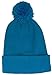 Best Winter Hats Adult Cuffed Tight Knit Winter Beanie Hat w/Pom Pom on Top (S/M)