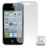 5 Pacquets de Film de Protection Ecran pour Apple iPhone 4 iPhone4 - Mat